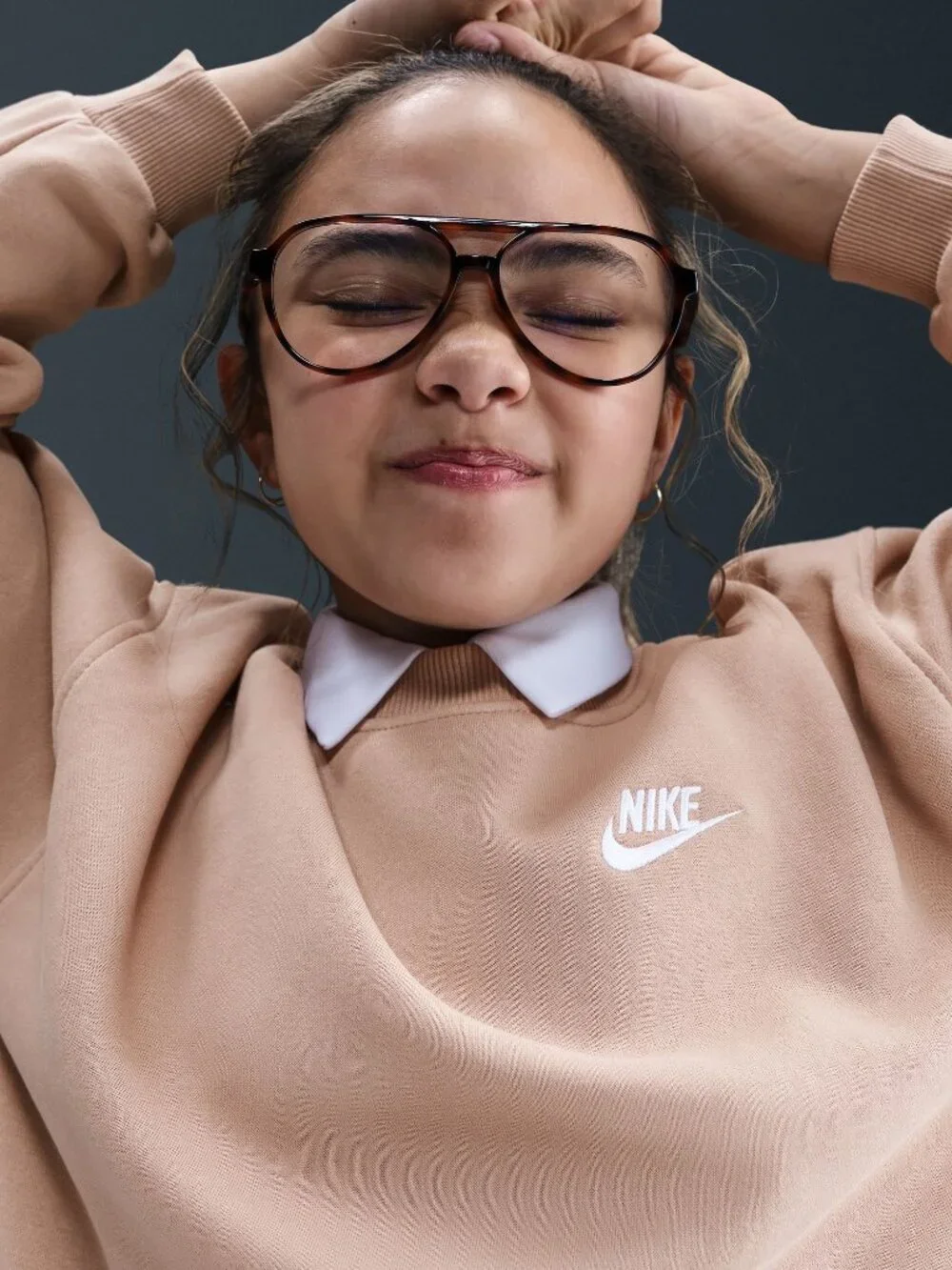 Nike Sportswear Club Fleece Oversized Sweatshirt. Brand New. Big Kids Size M & L